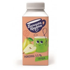 Ряженка Большая кружка Груша 3,5% БЗМЖ, 280 г (kastd) в магазинах Ашан