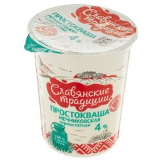 Простокваша мечниковская Славянские традиции термостатная 4% БЗМЖ, 380 г (kastd) в магазинах Ашан
