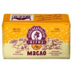 Масло сливочное Александровская ферма 82,5% БЗМЖ, 150 г (kastd)