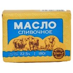 Масло сливочное BOLTOVO Крестьянское 72,5% БЗМЖ, 180 г (kastd)