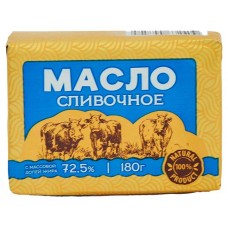 Масло сливочное BOLTOVO Крестьянское 72,5% БЗМЖ, 180 г (kastd) в магазинах Ашан