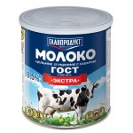 Молоко сгущенное Главпродукт с сахаром Экстра БЗМЖ, 380 г (kastd)