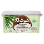 Масло кокосовое Delicato для жарки и выпечки 99,9%, 400 г (kastd)