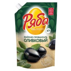 Майонез Ряба Провансаль Оливковый 67%, 630 г (kastd) в магазинах Ашан