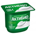Йогурт АктиБио натуральный 3,5% БЗМЖ 130г (kastd)