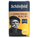 Масло сливочное Schonfeld 82,5%, 180 г (kastd)