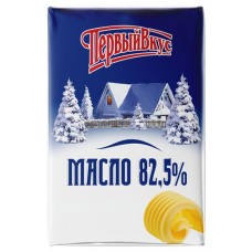 Масло сливочное Первый вкус 82,5%, 180 г (kastd) в магазинах Ашан