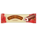 Сырок глазированный Творобушки клубника БЗМЖ, 40 г (kastd)