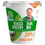 Сметана ЭкоНива 20%, 300 г (kastd) Сметана ЭкоНива 20%, 300 г (kastd)