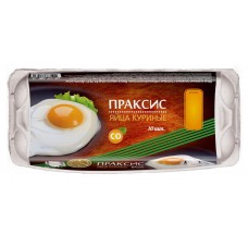 Яйца куриные Праксис Экстра С0, 10 шт (kastd) в магазинах Ашан