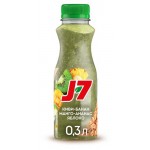 Продукт питьевой J7 Полезный завтрак киви яблоко ананас банан манго, 300 мл (kastd)