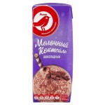 Коктейль молочный АШАН Красная птица шоколадный 3,2%, 200 мл (kastd)