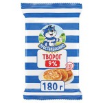 Творог Простоквашино традиционный 9% БЗМЖ, 180 г (kastd)