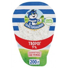 Творог Простоквашино 9% БЗМЖ, 200 г (kastd) в магазинах Ашан