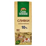 Сливки питьевые Село зеленое стерилизованные 10 % БЗМЖ, 200 г (kastd) Сливки питьевые Село зеленое стерилизованные 10 % БЗМЖ, 200 г (kastd)