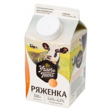 Ряженка Углече Поле 3,6-4,2% БЗМЖ, 500 мл (kastd) в магазинах Ашан