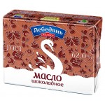 Масло сливочное Лебедяньмолоко шоколадное 62% БЗМЖ, 180 г (kastd)