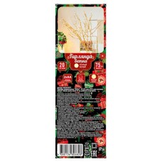 Гирлянда электрическая Ветка IP20 20 LED на батарейках, 75 см (kastd) в магазинах Ашан