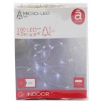 Электрогирлянда Actuel на батарейках 100 LED, 4,9 м (kastd)
