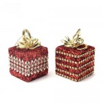 Подвеска Подарок красный, 5,8 см (kastd)