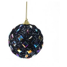 Шар Стразы темно-синие, 8 см (kastd) в магазинах Ашан