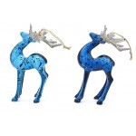 Подвеска Олень синий, 14 см (kastd)