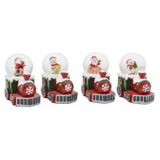 Фигурка Дед Мороз на поезде, 7 см (kastd) в магазинах Ашан