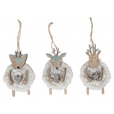 Подвеска Actuel Лесные животные, 11,5 см (kastd) в магазинах Ашан