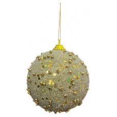 Шар бежевый, 8 см (kastd) в магазинах Ашан