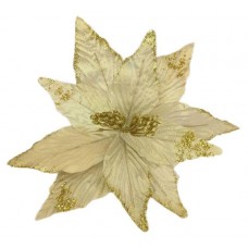 Декорация Цветок золотой, 30 см (kastd) в магазинах Ашан