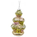 Подвеска стеклянная Капкейки, 11,5 см (kastd)