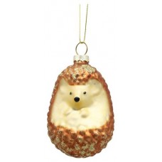 Подвеска стеклянная Ежик, 8,3 см (kastd) в магазинах Ашан