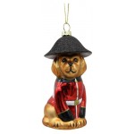 Подвеска стеклянная Собака, 10,5 см (kastd)