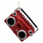 Подвеска стеклянная Магнитофон, 10,8 см (kastd)