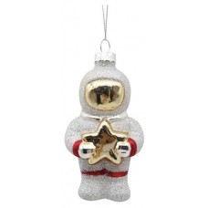 Подвеска стеклянная Космонавт, 9,7 см (kastd) в магазинах Ашан