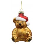 Подвеска стеклянная Мишка, 8,2 см (kastd)