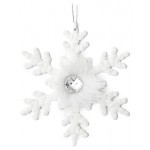 Подвеска Снежинка, 15 см (kastd)
