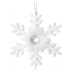 Подвеска Снежинка, 15 см (kastd) в магазинах Ашан