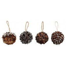 Шар из шишек, 10 см (kastd) в магазинах Ашан