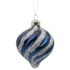 Шар стеклянный Луковица, 8 см (kastd) в магазинах Ашан