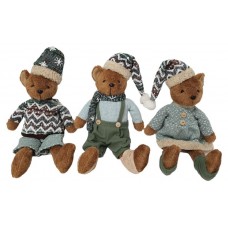 Фигурка текстильная Медведь, 35 см (kastd) в магазинах Ашан