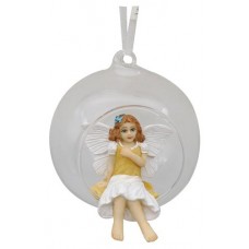 Шар стеклянный открытый Феи, 8 см (kastd) в магазинах Ашан