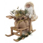 Фигурка Дед Мороз на санях, 46 см (kastd)