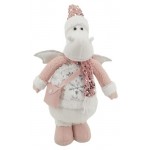 Фигурка Дракон розовый, 41 см (kastd)