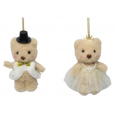 Подвеска текстильная Мишка, 9 см (kastd) в магазинах Ашан