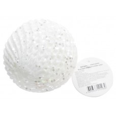 Шар белый, 10 см (kastd) в магазинах Ашан