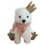 Фигурка Медведь в короне, 20 см (kastd)