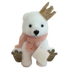 Фигурка Медведь в короне, 20 см (kastd) в магазинах Ашан