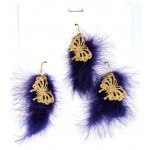 Подвеска Перо с бабочкой, 18 см (kastd)