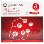 Электрогирлянда Actuel Дискошары на батарейках 10 LED, 1,35 м (kastd)